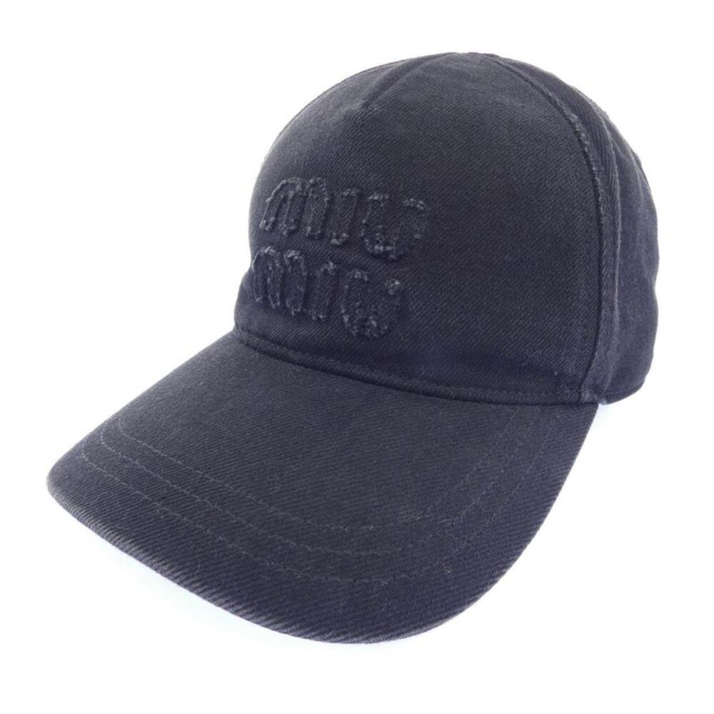 Miu Miu Denim Baseball Cap